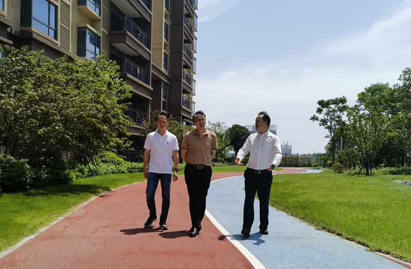 【大興調(diào)查研究】公司黨委委員、總會(huì)計(jì)師黃健雄調(diào)研岳陽(yáng)項(xiàng)目