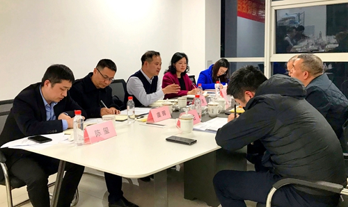 集團黨委委員、副總經(jīng)理賀源調(diào)研馬欄山創(chuàng)意大廈項目