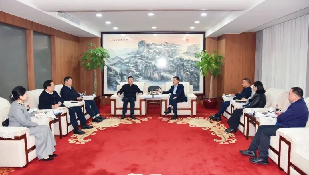 省機(jī)關(guān)事務(wù)管理局到集團(tuán)洽談交流