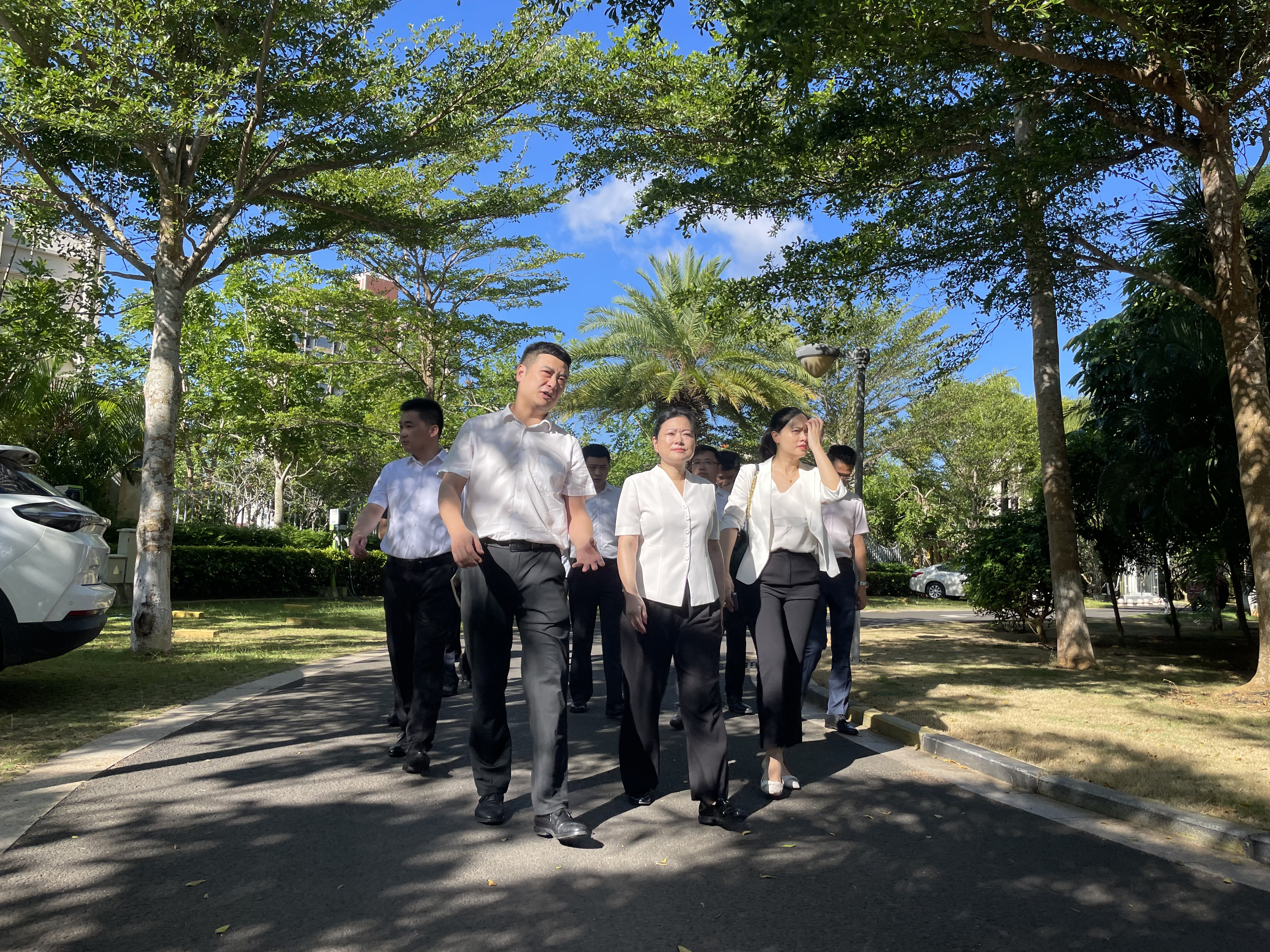 走找想促 | 公司黨委書(shū)記、董事長(zhǎng)王文帶隊(duì)調(diào)研湖南建投·湘海城項(xiàng)目